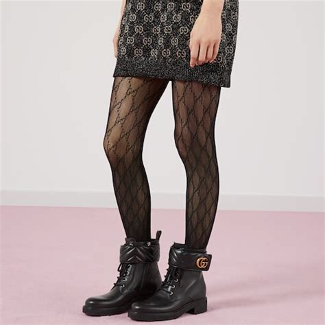 gucci black stockings|Black Interlocking G Tights .